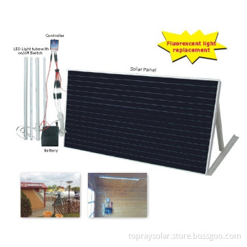 45W Solar House Lighting System